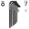 Teng Tools 1474 7 Piece SAE Ball Point Hex Key Set 1474 - alternate 2